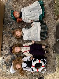 Bamboline in porcellana