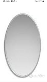 specchio ovale 
