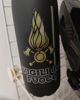 Borraccia Vigili del Fuoco VVF 790 ml Nero opaco, 