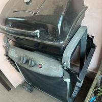 Barbecue grill a gas saporillo chef