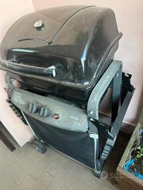 Barbecue grill a gas saporillo chef