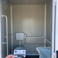 MONOBLOCCO 2X2 M BAGNO DISABILI BOX PREFABBRICATO