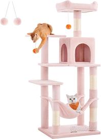 Albero per Gatti XL 55x45x143 Rosa Pastello