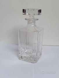 Bottiglia per liquore in cristallo 