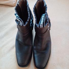 Stivale in pelle Grinders 