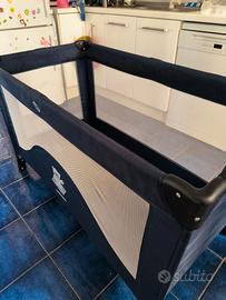 Foppapedretti Lettino da Viaggio Teddytour BLU