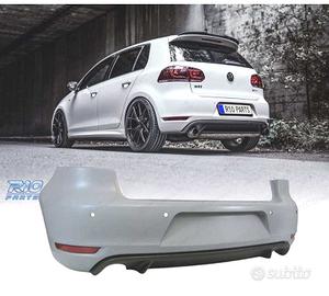PARAURTI POSTERIORE VOLKSWAGEN VW GOLF 6 08- LOOK 