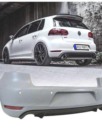 PARAURTI POSTERIORE VOLKSWAGEN VW GOLF 6 08- LOOK 