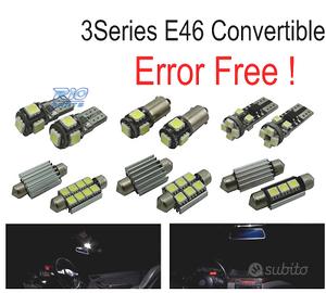 KIT 11 LAMPADE LED INTERNE BMW E46 CONVERTIBILE 31