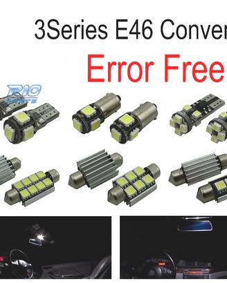 KIT 11 LAMPADE LED INTERNE BMW E46 CONVERTIBILE 31
