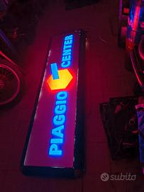 Insegna led " Piaggio Center "