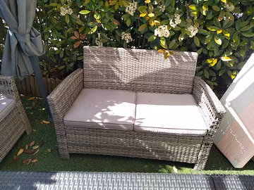 divano per giardino 