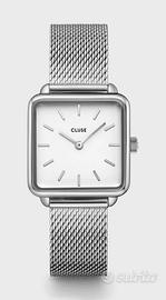 Orologio La Tétragone Watch Mesh, White, Silver