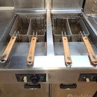 friggitrice professionale inox 