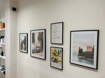 Quadri stampe paesaggi e testi