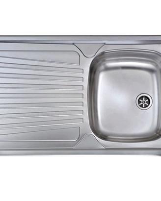 Lavello CM mondial 86 X 50 1VD acciaio nuovo