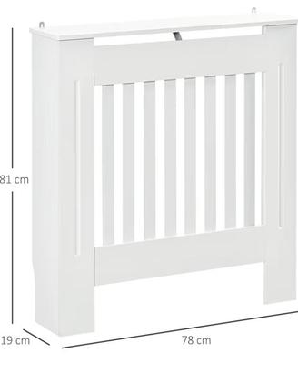 Copritermosifone bianco nuovo (Roma Pigneto)