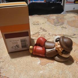 thun presepe classico pastore dormiente rosso