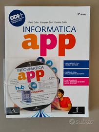 Informatica app per il 5° anno
