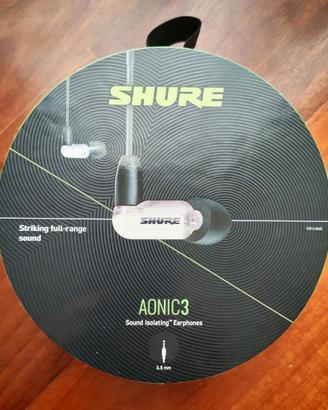 CUFFIE IN-EAR MONITOR SHURE AONIC3