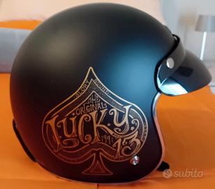 casco moto stile vintage 