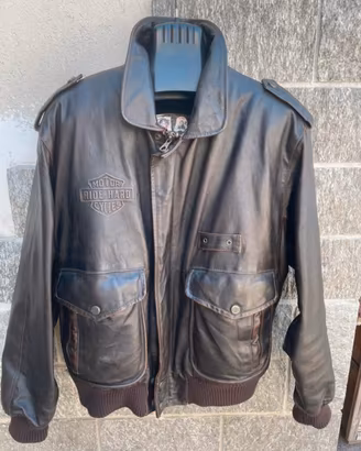 Giacca vera pelle Harley
