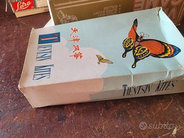 Aquilone Tientsin bamboo bird cinese anni '50-60