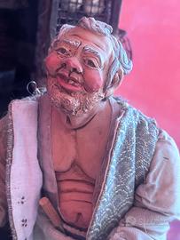 Oste presepe napoletano in stile 700