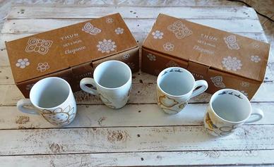 4 tazze mug Thun (NUOVE)
