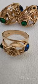 parure in oro 18k 