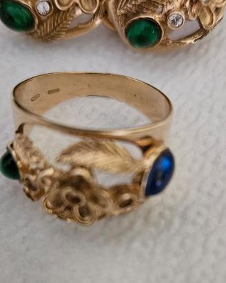 parure in oro 18k 