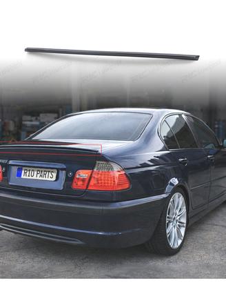 SPOILER BMW E46 SEDAN 98-05 LOOK M NERO LUCIDO