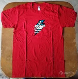 Pearl Jam - T-shirt Quebec 2016 Nuova dal Ten Club
