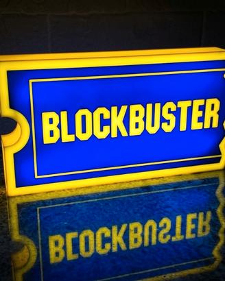 Insegna Luminosa LED Blockbuster 