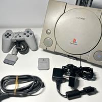 Playstation 1 + Controller + Memory Card