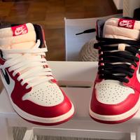 Nike Jordan 1 High tg 42.5 Lost and Found