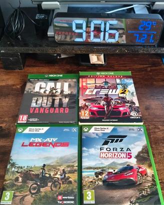 Lotto di 4 videogiochi per Xbox One e Xbox S