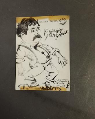 locandina firmata anni 60