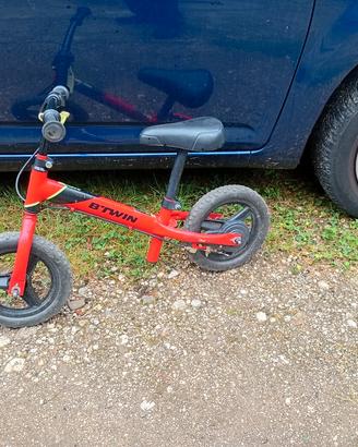 Prima bici (per imparare)senza pedali 