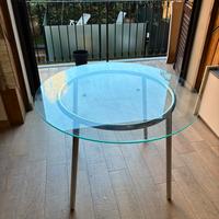 Tavolo in vetro tondo Ikea