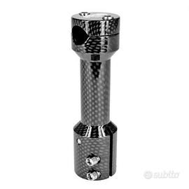 Supporto manubrio naked Yamaha Aerox carbonio