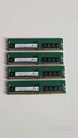 64GB Kit (4x16GB) RAM DDR4 2400T ECC RDIMM SK Hyni