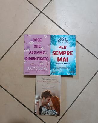 pacchetto 3 libri romance