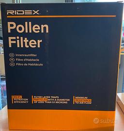 2 Filtri abitacolo RIDEX 424I0468 Suzuki,Toyota,ec