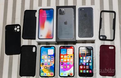 Lotto di 3 iPhone