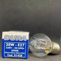 10pz lampadina alogena e27 28w