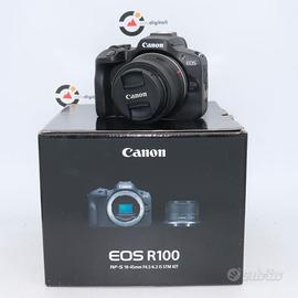 Canon R100 + 18-45 Pari al nuovo