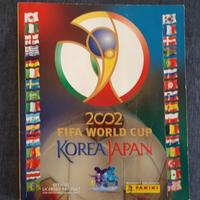 ALBUM FIGURINE CALCIATORI KOREA JAPAN 2002