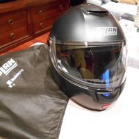 Nolan N90.2 Classic N-COM Lava Grey, PARI AL NUOVO