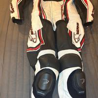 Tuta moto in pelle Xxl